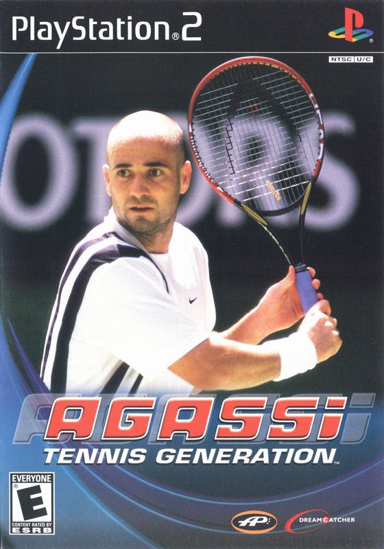 Agassi Tennis Generation box art for Playstation 2